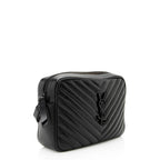 Saint Laurent Matelasse Calfskin Lou Camera Bag (SHF-19945)