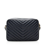 Saint Laurent Matelasse Calfskin Lou Camera Bag (SHF-20118)