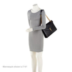 Saint Laurent Matelasse Calfskin Monogram Large Envelope Bag (SHF-19439)