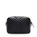 Saint Laurent Matelasse Calfskin Monogram Lou Camera Bag