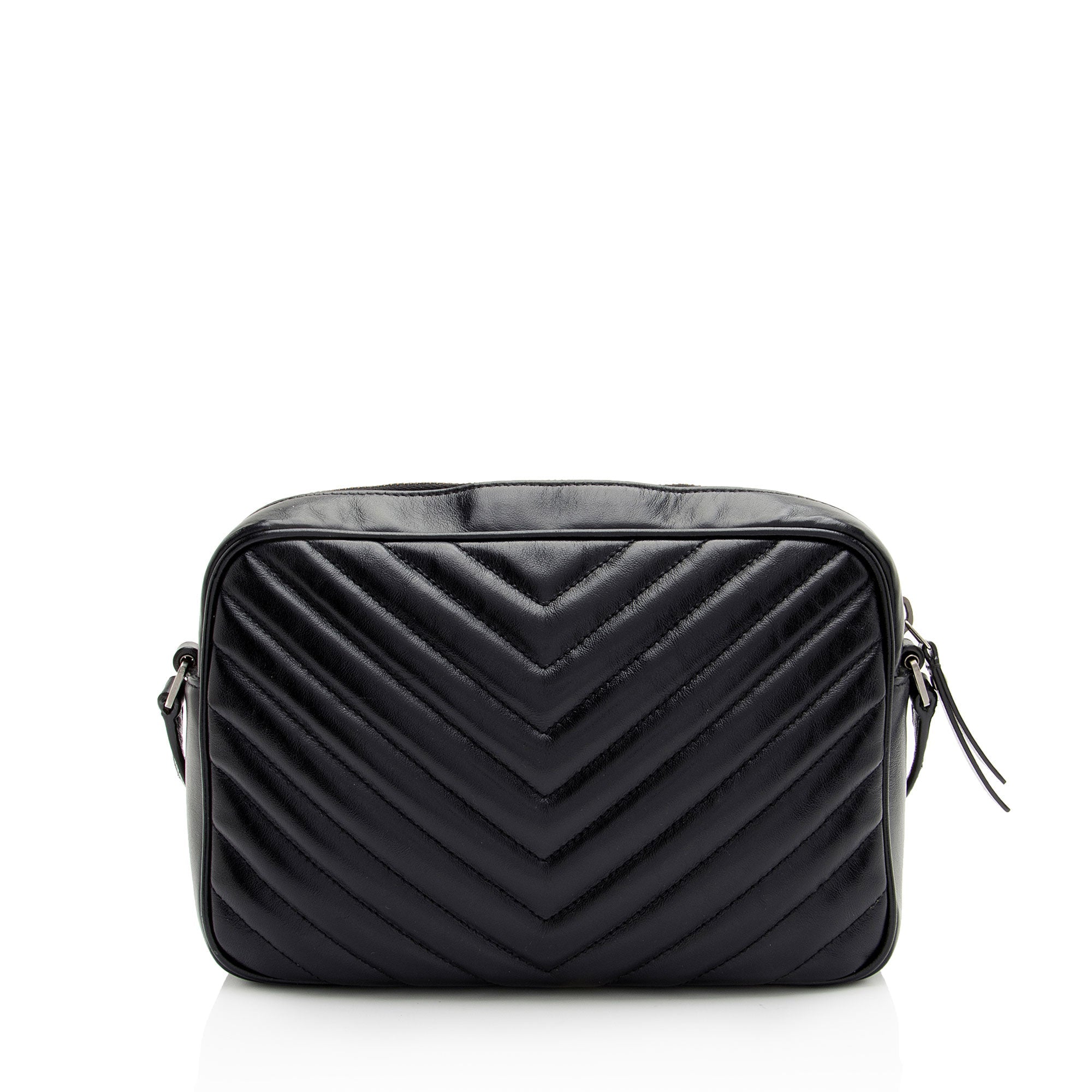 Saint Laurent Matelasse Calfskin Monogram Lou Camera Bag