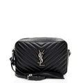 Saint Laurent Matelasse Calfskin Monogram Lou Camera Bag