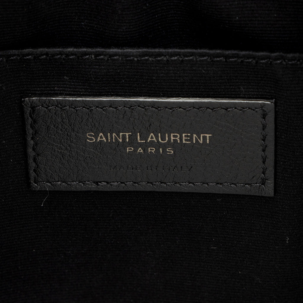 Saint Laurent Matelasse Calfskin Monogram Lou Camera Bag