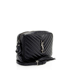 Saint Laurent Matelasse Calfskin Monogram Lou Camera Bag