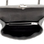 Saint Laurent Matelasse Calfskin Monogram Medium College Shoulder Bag (SHF-16571)
