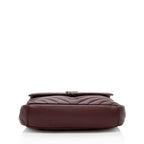 Saint Laurent Matelasse Calfskin Monogram College Medium Shoulder Bag (SHF-18292)