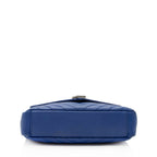 Saint Laurent Matelasse Calfskin Monogram College Medium Shoulder Bag (SHF-19462)