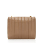 Saint Laurent Matelasse Calfskin Vicky Chain Wallet (SHF-19438)