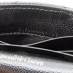 Saint Laurent Matelasse Grain de Poudre French Wallet (SHF-19016)