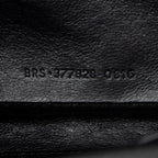 Saint Laurent Matelasse Grain de Poudre Monogram Chain Wallet (SHF-18470)