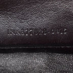 Saint Laurent Matelasse Grain de Poudre Monogram Chain Wallet (SHF-19387)