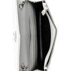 Saint Laurent Matelasse Grain de Poudre Monogram Envelope Chain Wallet (SHF-15981)
