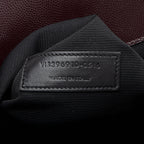 Saint Laurent Matelasse Grain de Poudre Monogram Large Shoulder Bag (SHF-18343)