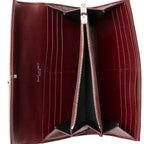 Saint Laurent Matelasse Grain de Poudre Monogram Wallet (SHF-18247)