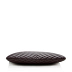 Saint Laurent Matelasse Leather Large Wristlet (SHF-16924)