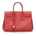 Saint Laurent Mini Sac De Jour Leather Handbag (SHG-18288)