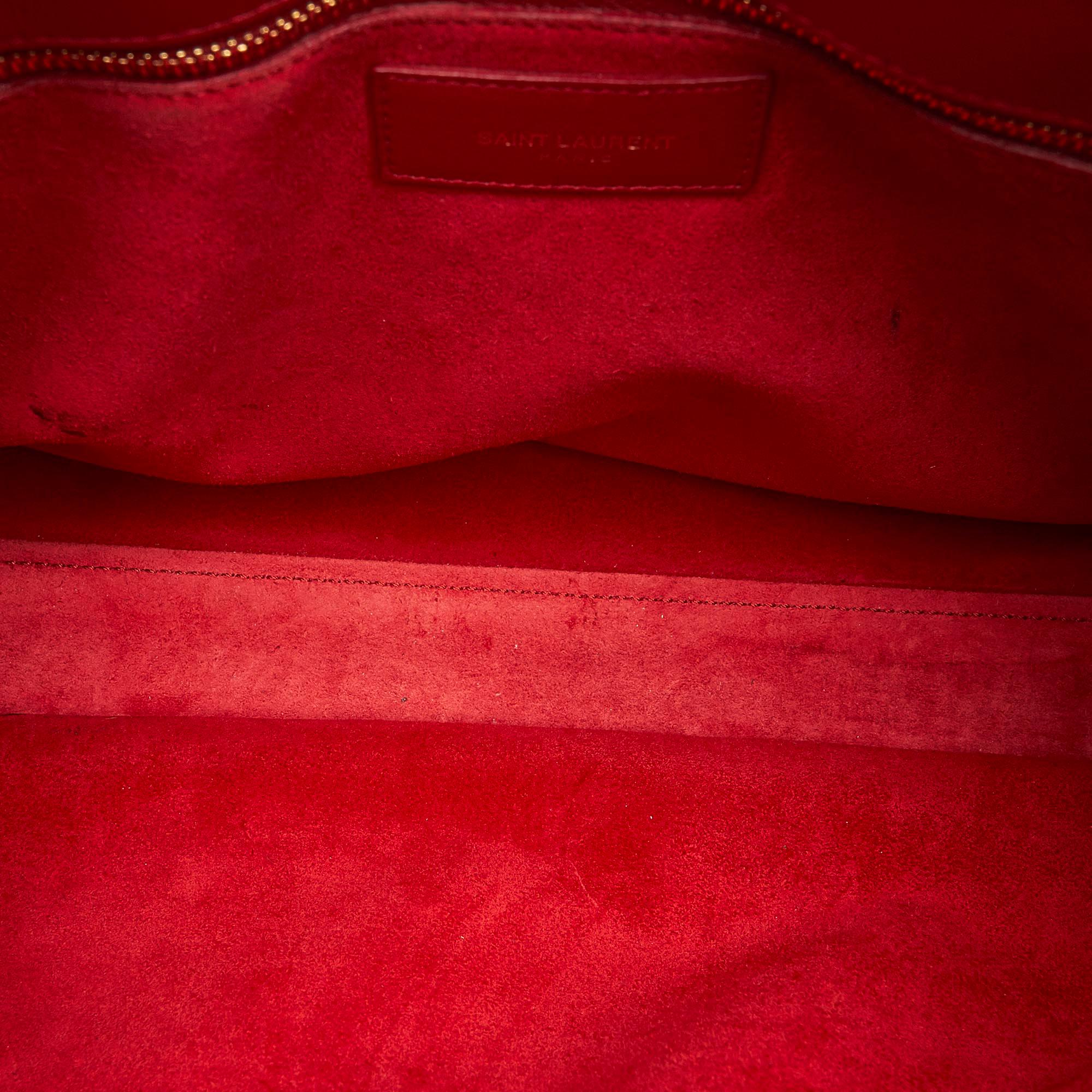 Saint Laurent Mini Sac De Jour Leather Handbag (SHG-18288)