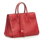 Saint Laurent Mini Sac De Jour Leather Handbag (SHG-18288)