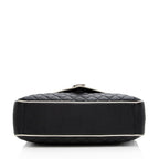 Saint Laurent Mixed Matelasse Calfskin Classic Monogram Soft Large Shoulder Bag (SHF-18799)