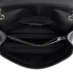 Saint Laurent Mixed Matelasse Calfskin Classic Monogram Soft Large Shoulder Bag (SHF-18799)