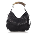 Saint Laurent Mombasa Leather Shoulder Bag (SHG-27088)