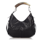Saint Laurent Mombasa Leather Shoulder Bag (SHG-27088)