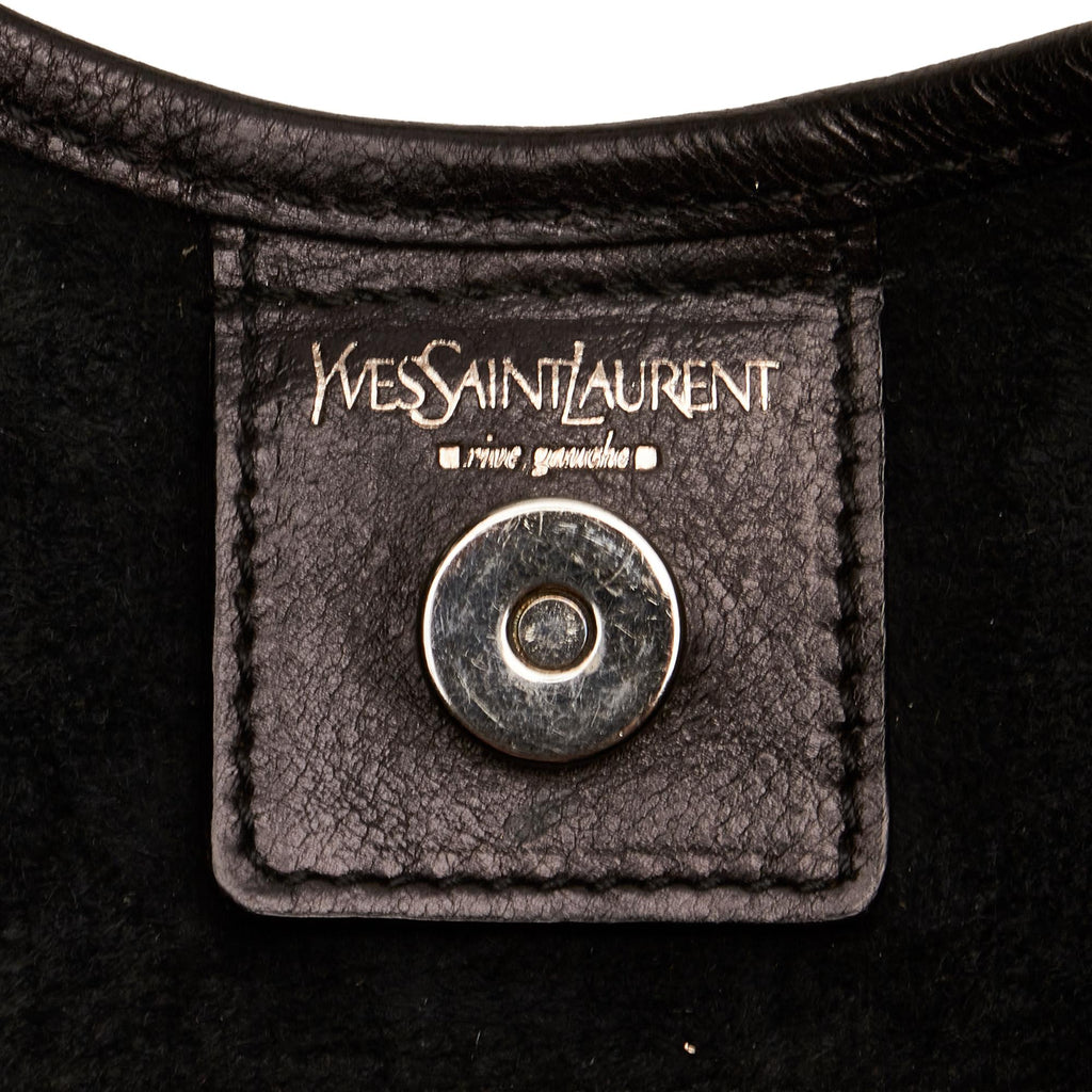 Saint Laurent Mombasa Leather Shoulder Bag (SHG-27088)