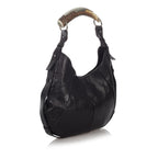 Saint Laurent Mombasa Leather Shoulder Bag (SHG-27088)