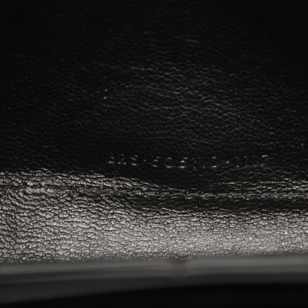 Saint Laurent Monogram Sequined Wallet on Chain (SHG-24959)