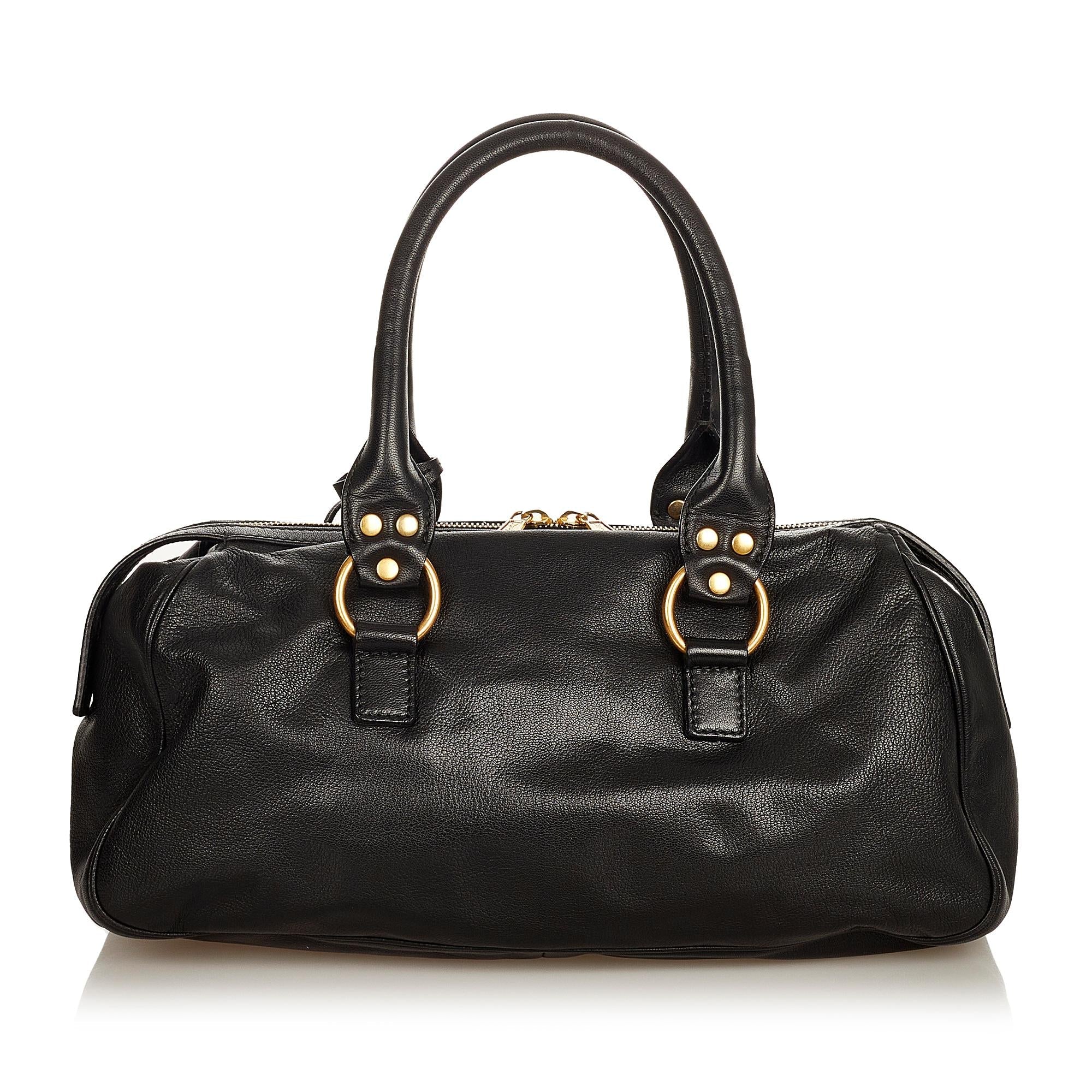Saint Laurent Muse Leather Handbag (SHG-25735)
