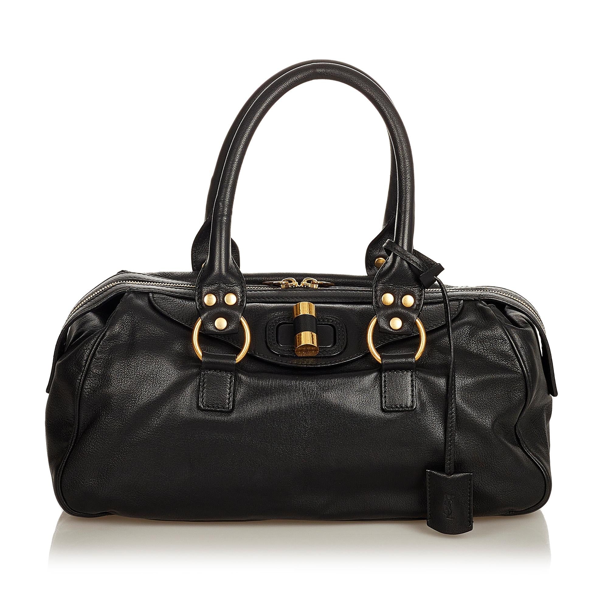 Saint Laurent Muse Leather Handbag (SHG-25735)