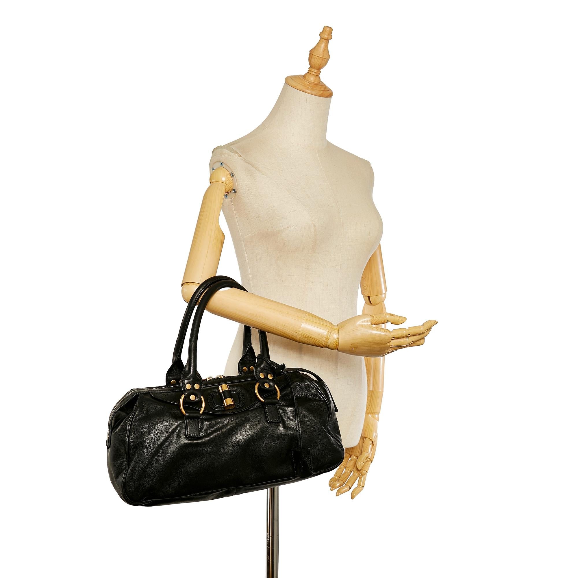 Saint Laurent Muse Leather Handbag (SHG-25735)