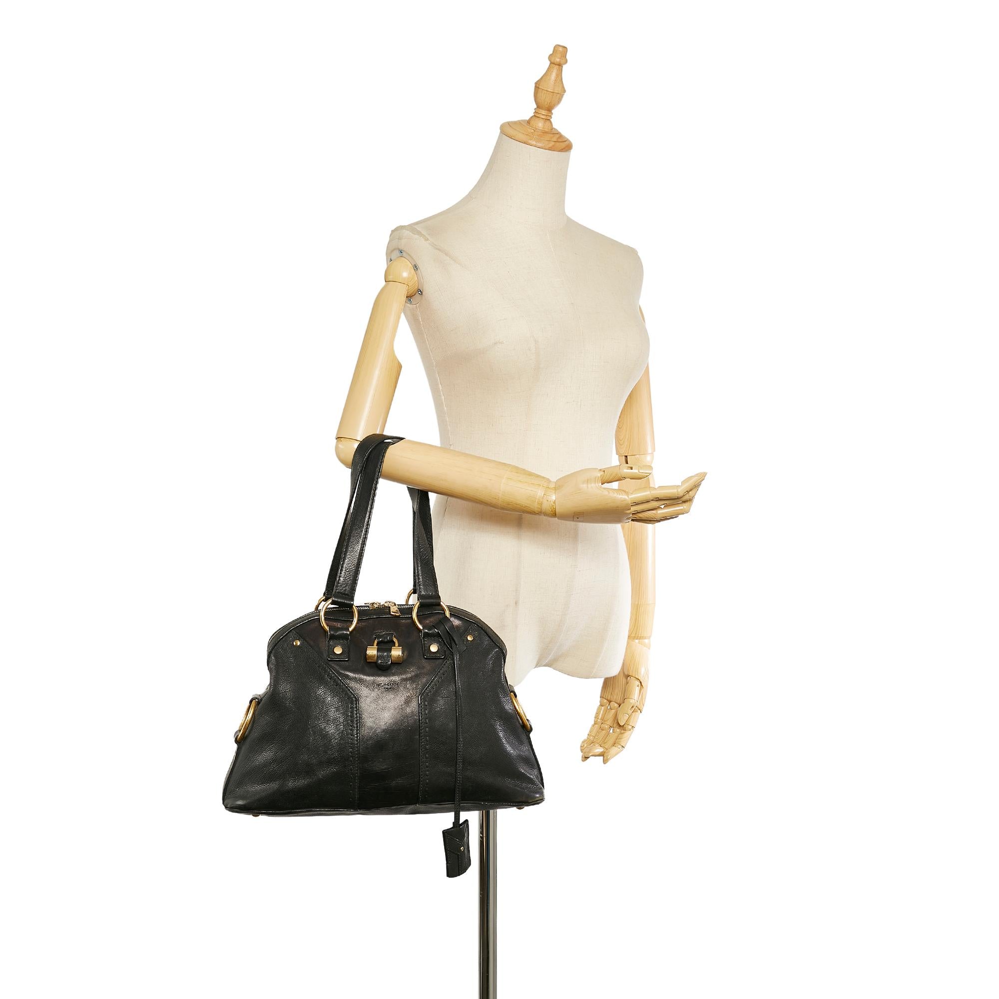 Saint Laurent Muse Leather Handbag (SHG-26478)