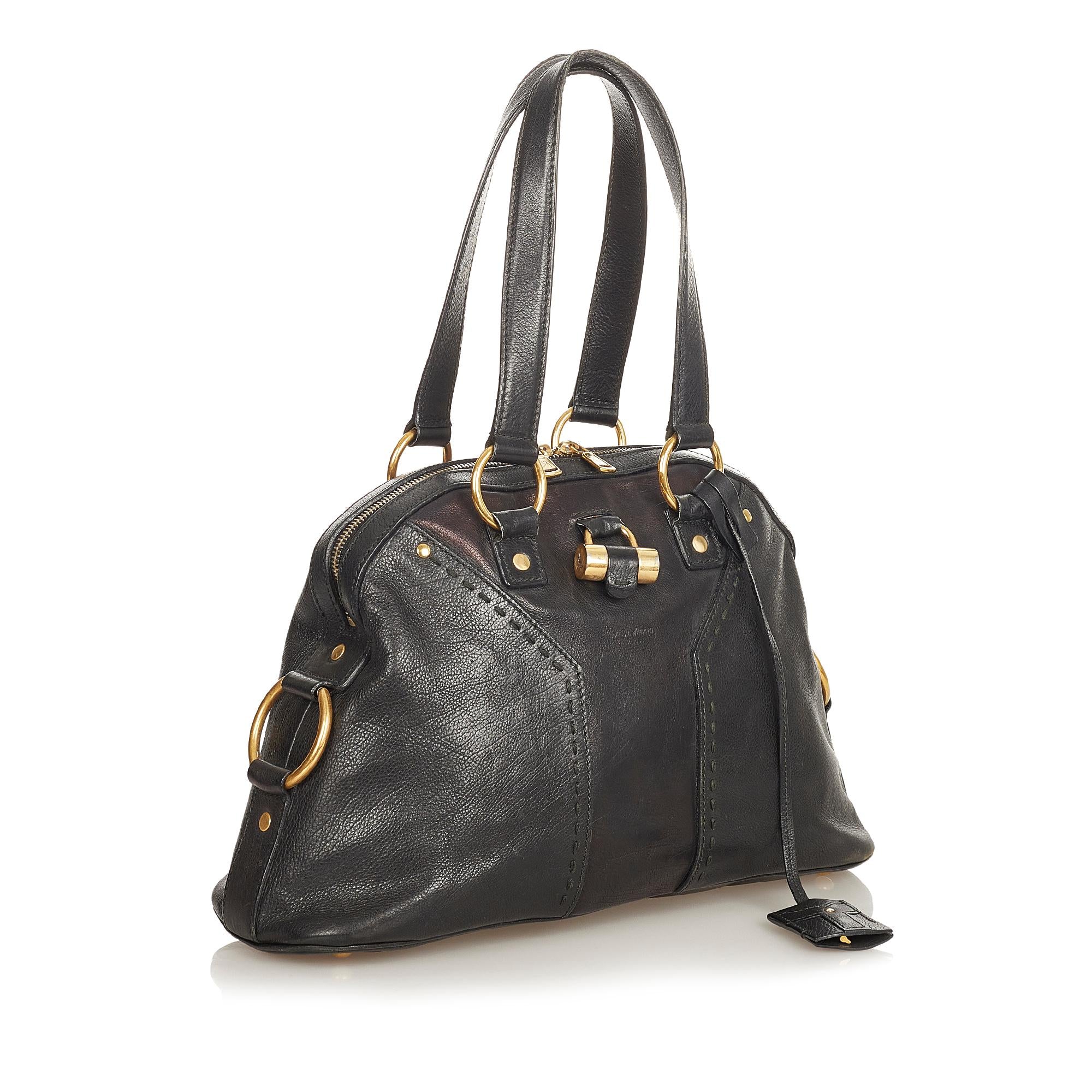 Saint Laurent Muse Leather Handbag (SHG-26478)