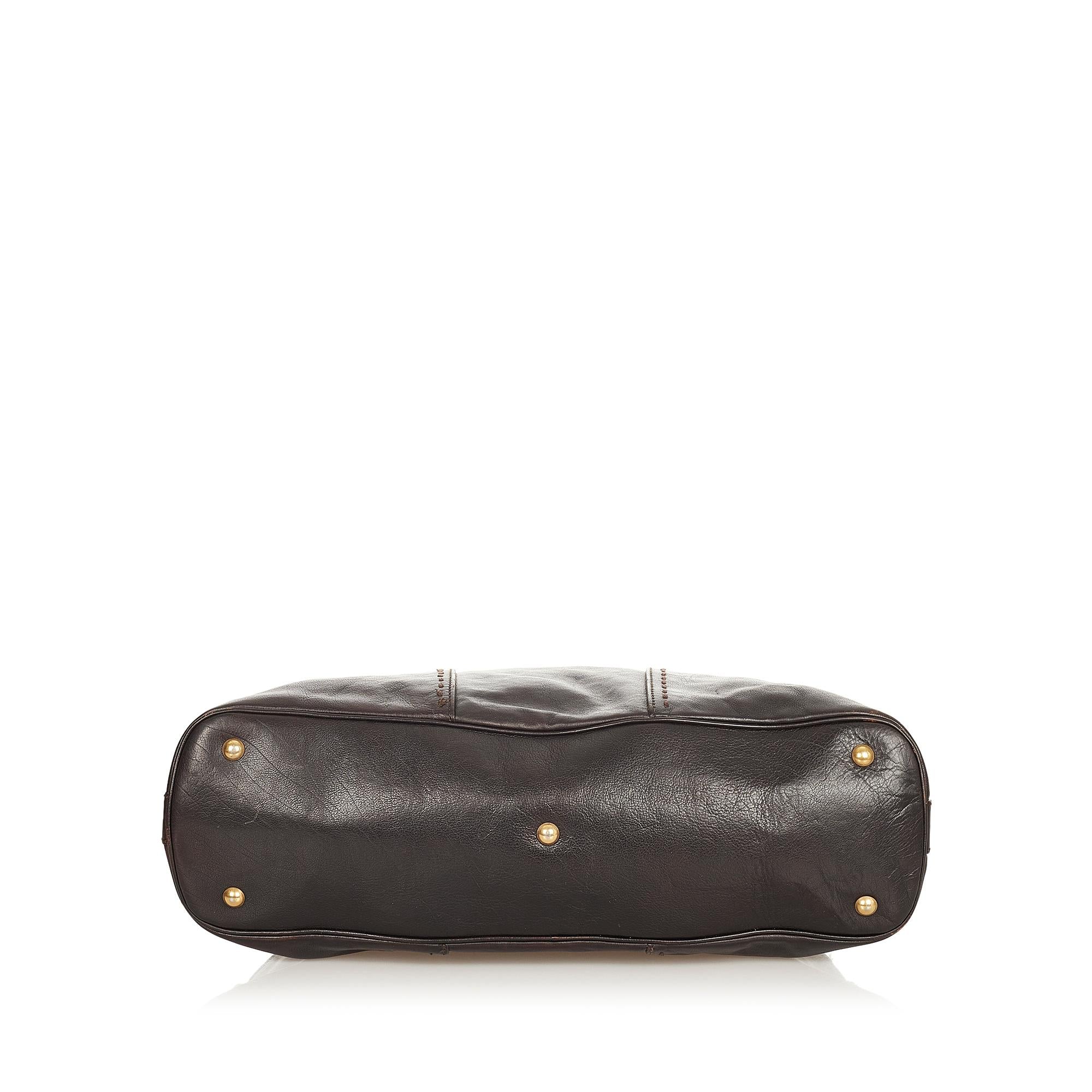 Saint Laurent Muse Leather Handbag (SHG-26554)