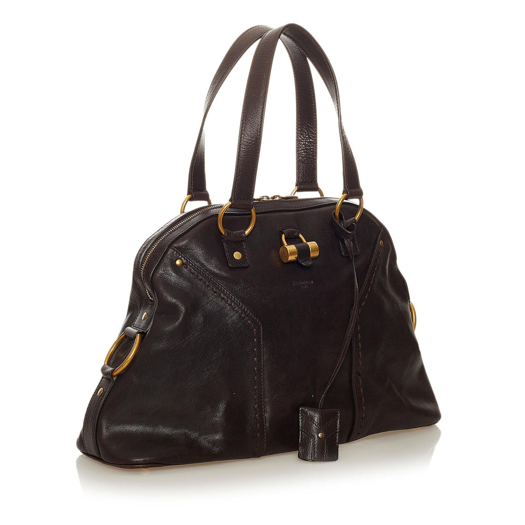 Saint Laurent Muse Leather Handbag (SHG-27419)