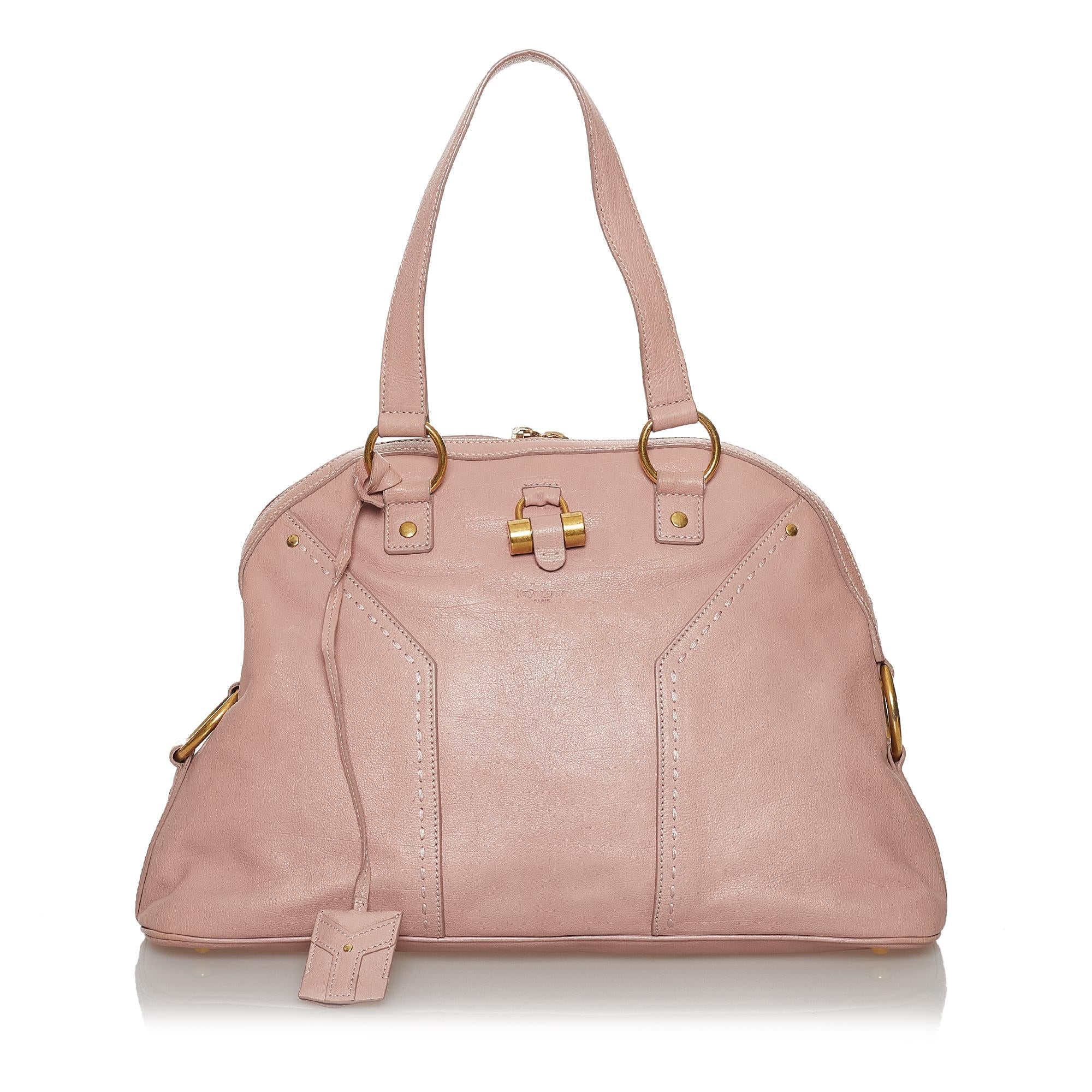 Saint Laurent Muse Leather Handbag (SHG-30450)