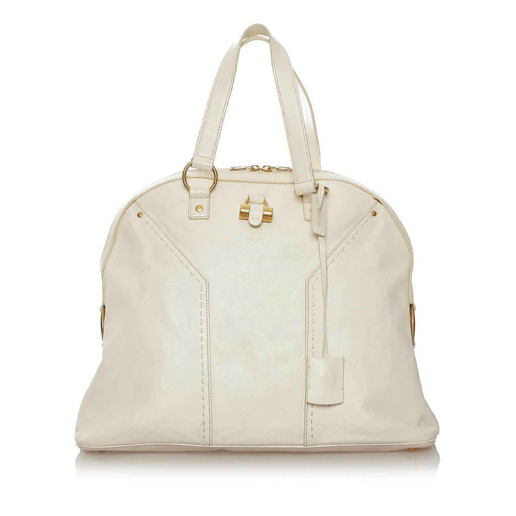 Saint Laurent Muse Leather Tote Bag (SHG-28001)