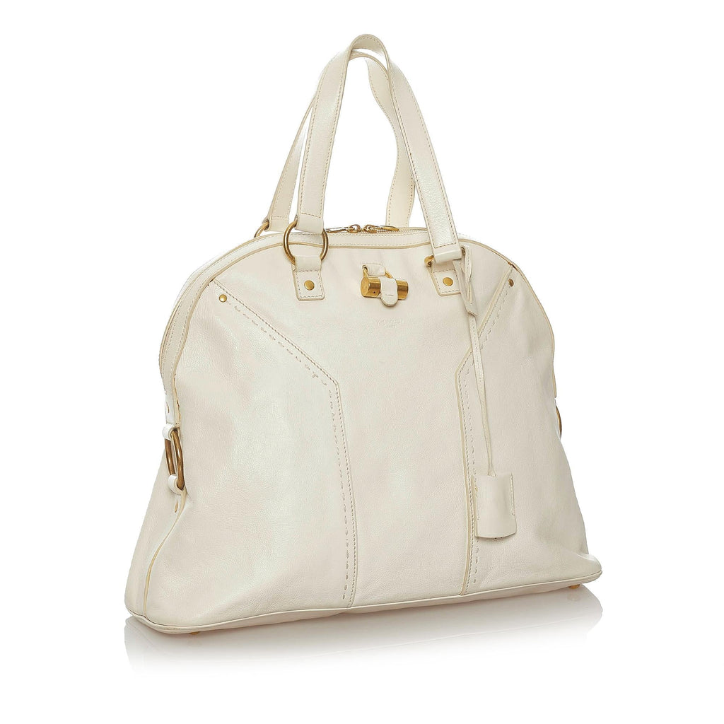 Saint Laurent Muse Leather Tote Bag (SHG-28001)