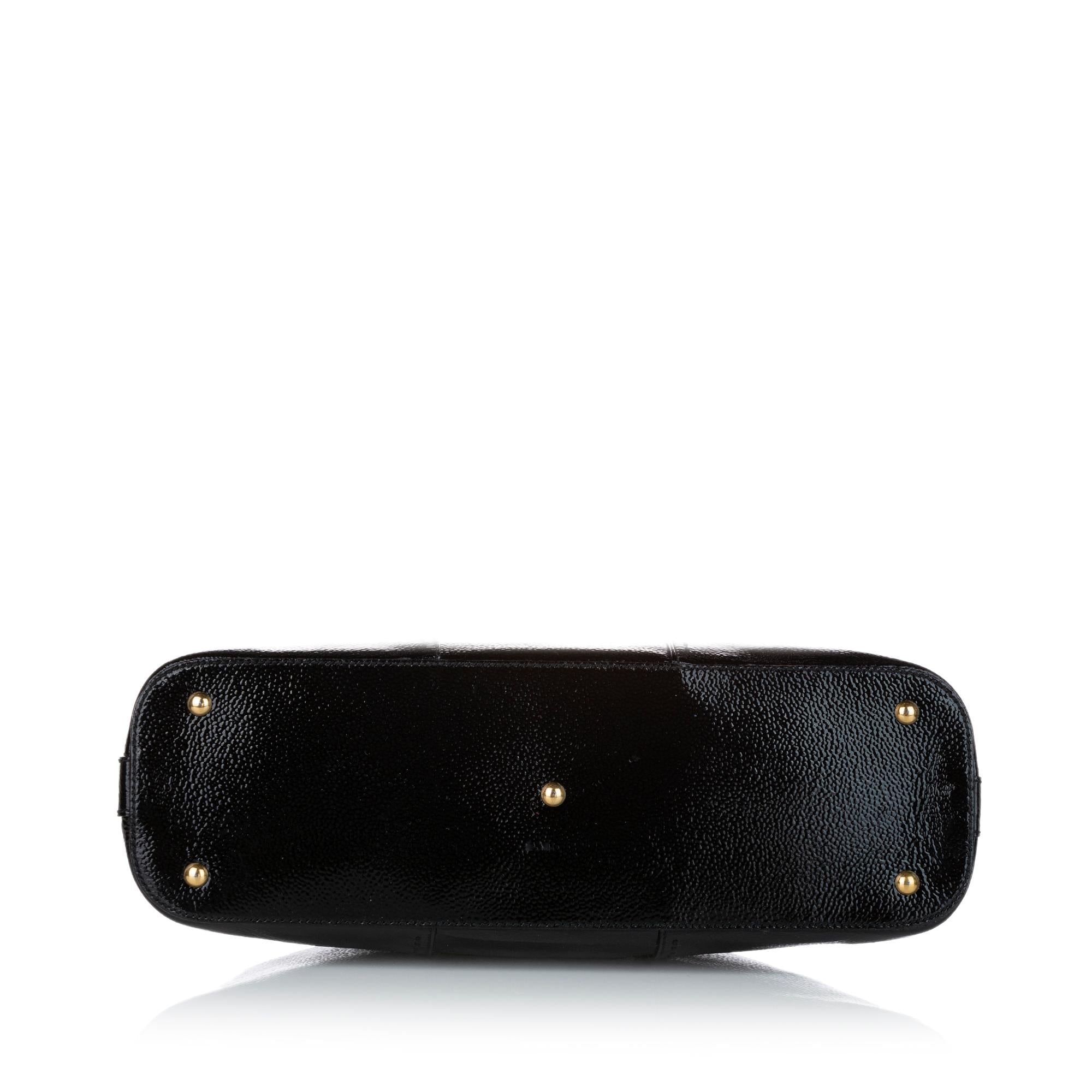 Saint Laurent Muse Patent Leather Handbag (SHG-25592)