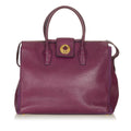 Saint Laurent Muse Two Cabas Leather Handbag (SHG-26908)