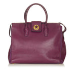 Saint Laurent Muse Two Cabas Leather Handbag (SHG-26908)