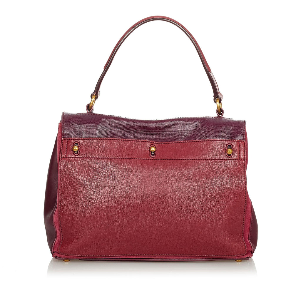 Saint Laurent Muse Two Leather Handbag (SHG-24410)