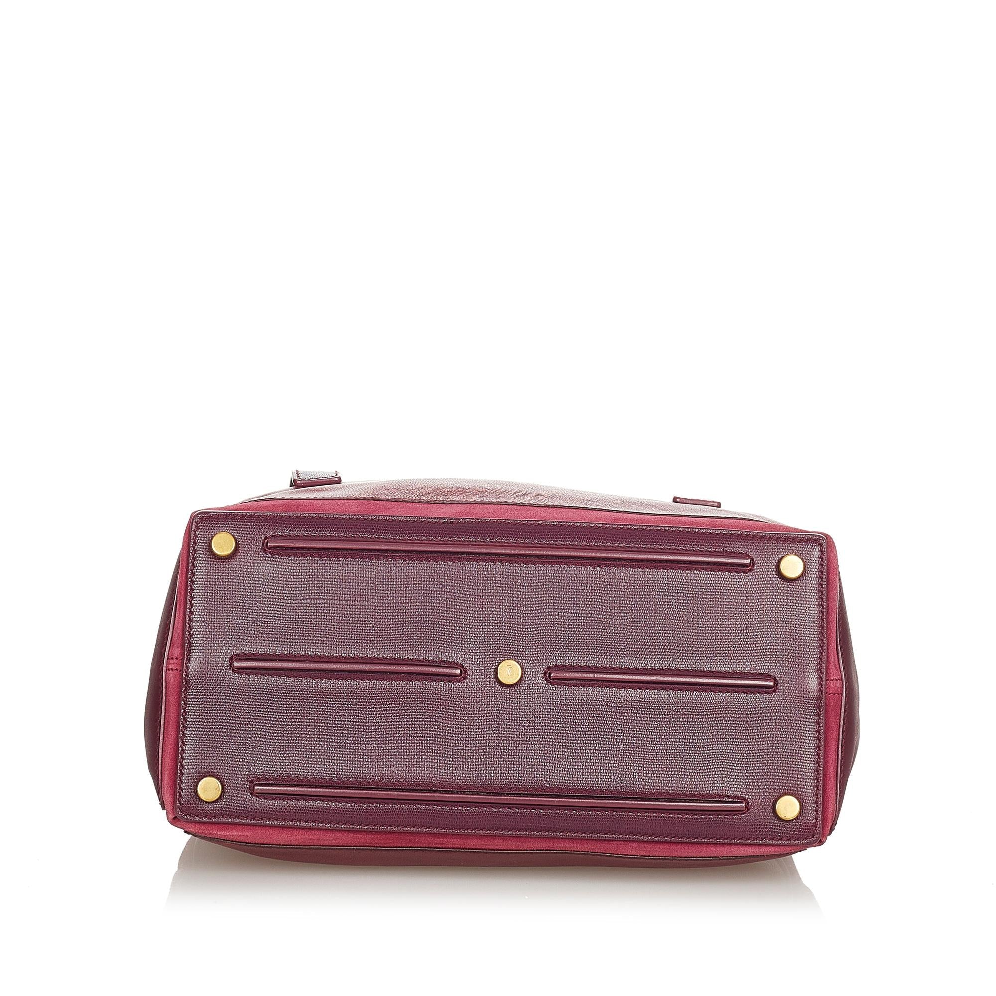 Saint Laurent Muse Two Leather Handbag (SHG-24410)