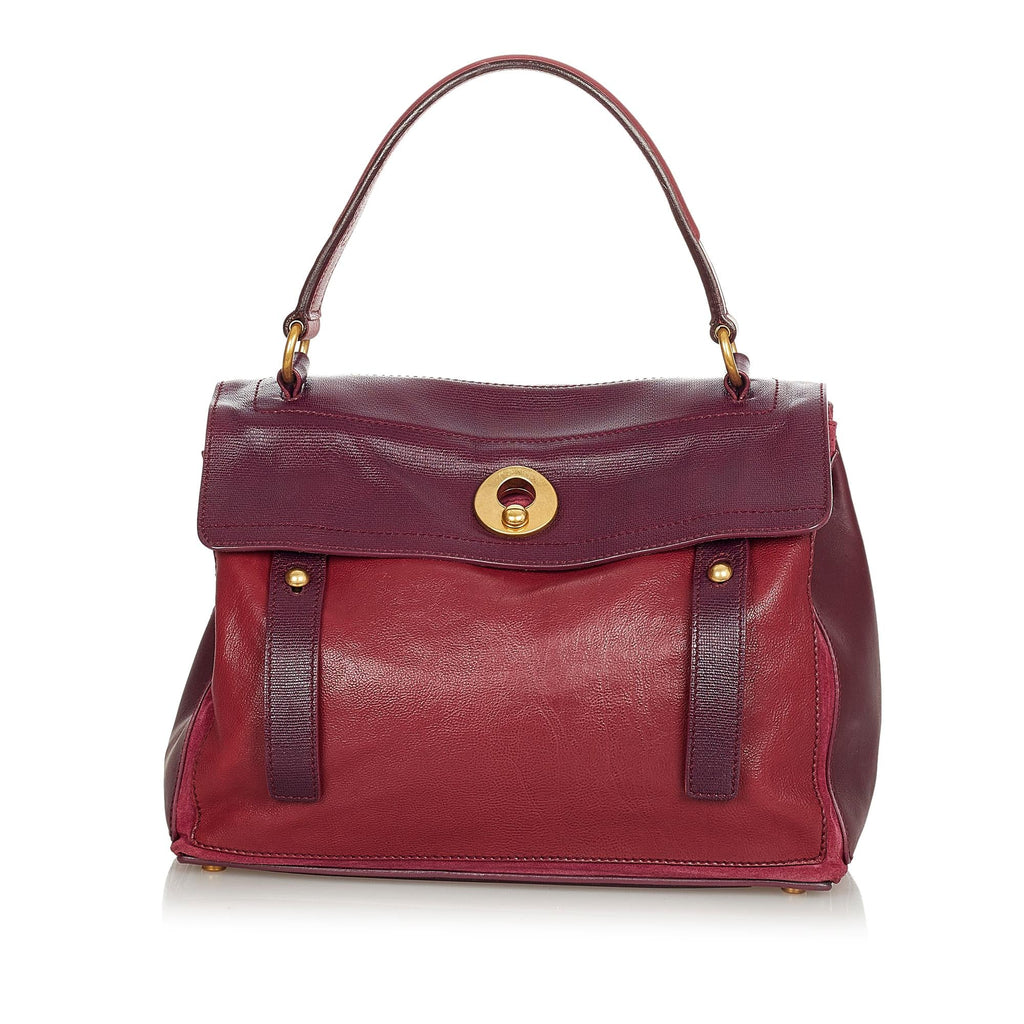 Saint Laurent Muse Two Leather Handbag (SHG-24410)