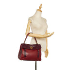 Saint Laurent Muse Two Leather Handbag (SHG-24410)