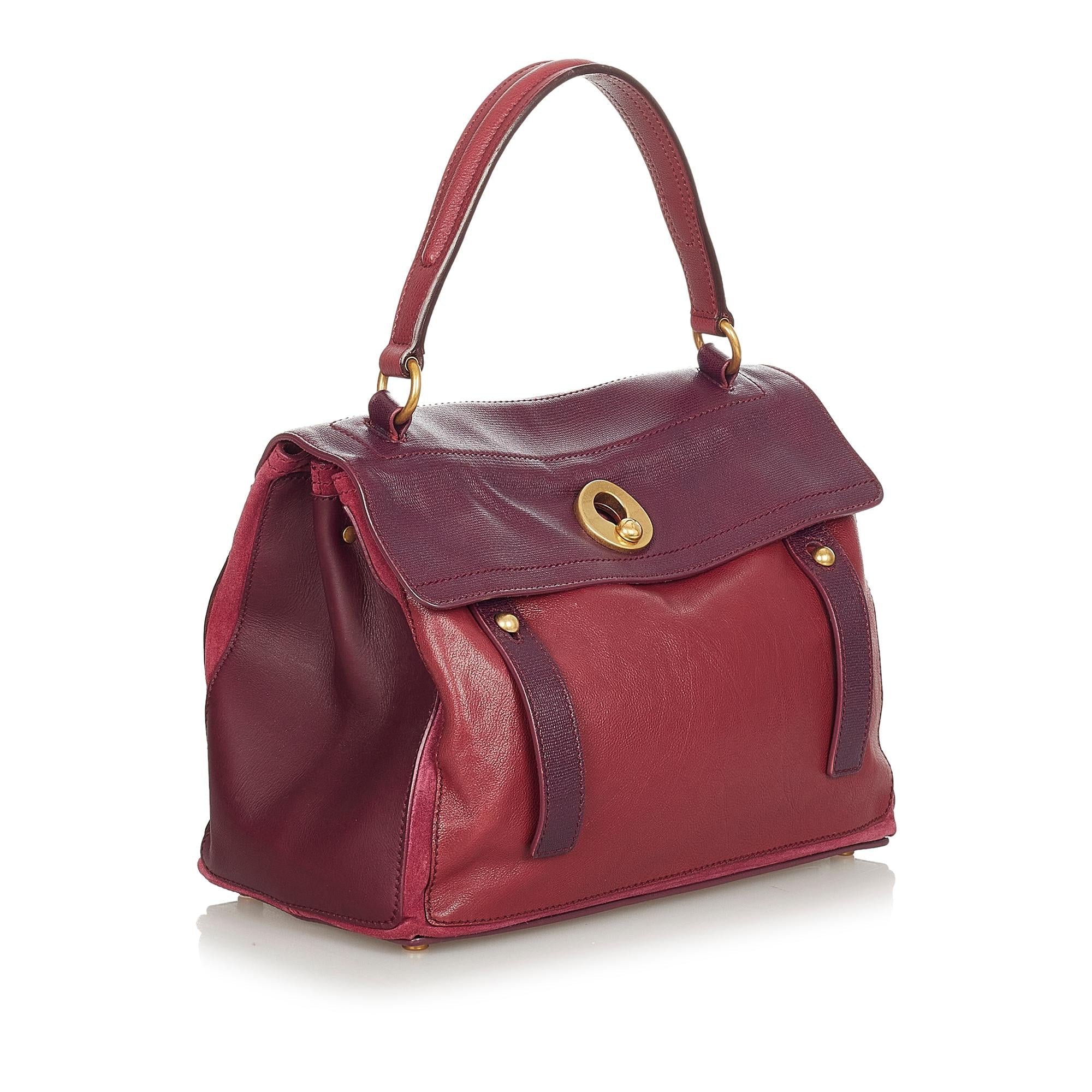 Saint Laurent Muse Two Leather Handbag (SHG-24410)