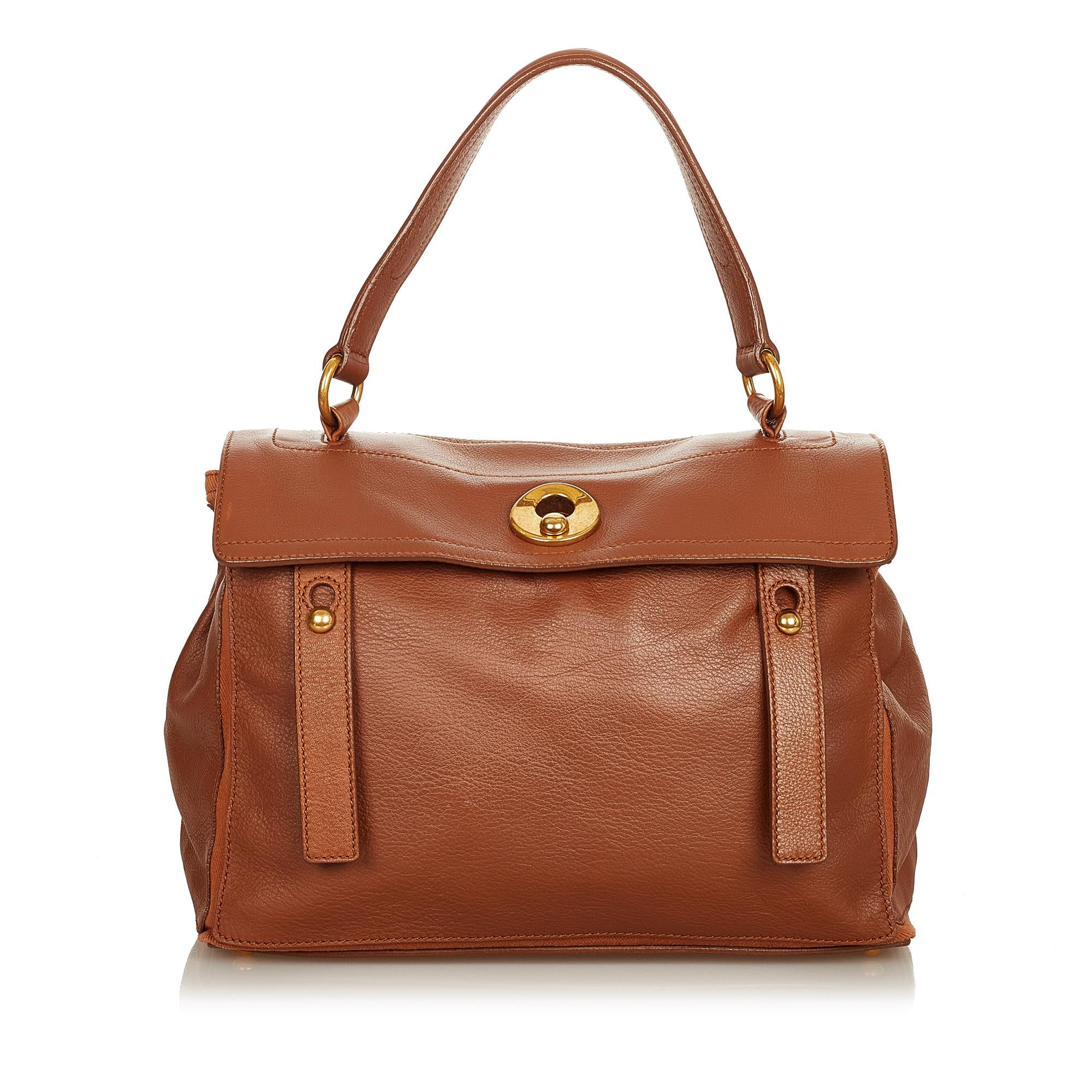 Saint Laurent Muse Two Leather Handbag (SHG-26257)