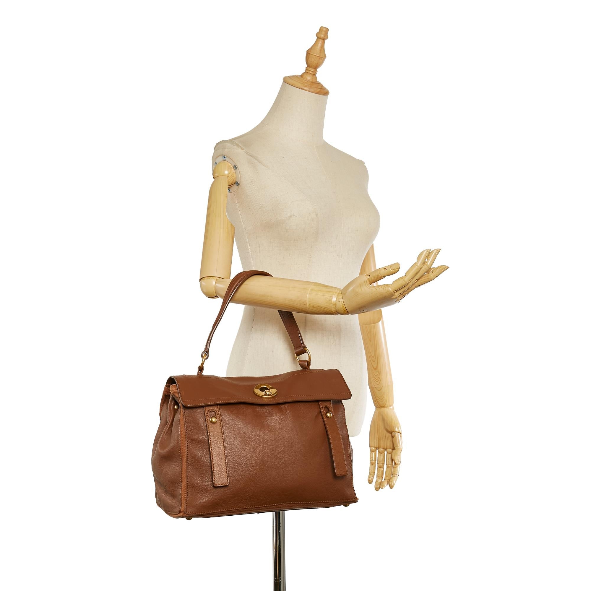 Saint Laurent Muse Two Leather Handbag (SHG-26257)