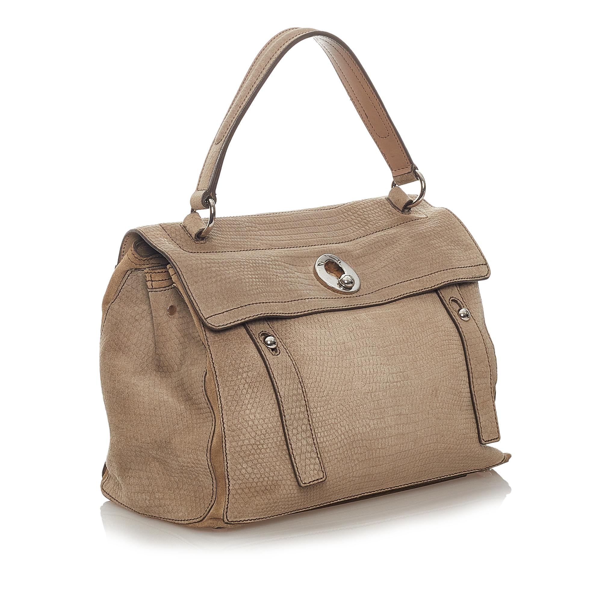 Saint Laurent Muse Two Leather Handbag (SHG-27443)